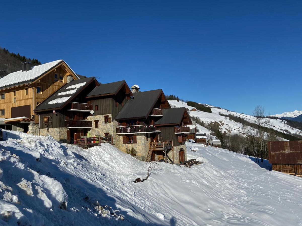 Chalet Lucie Le Cheval Noir วาลมอแรล ภายนอก รูปภาพ