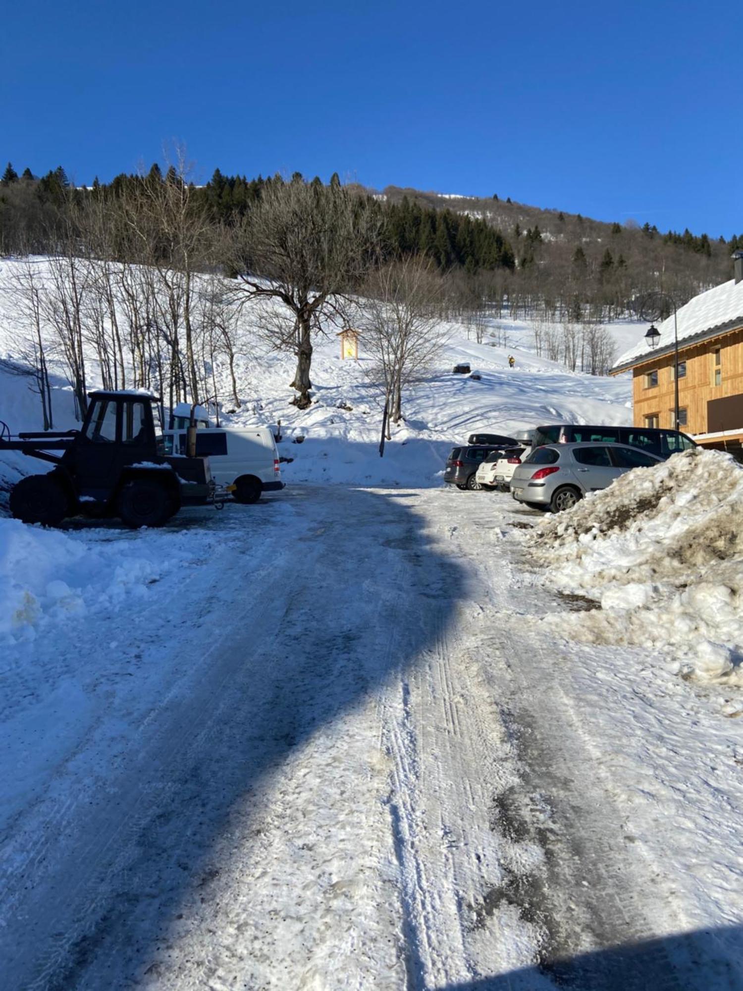Chalet Lucie Le Cheval Noir วาลมอแรล ภายนอก รูปภาพ