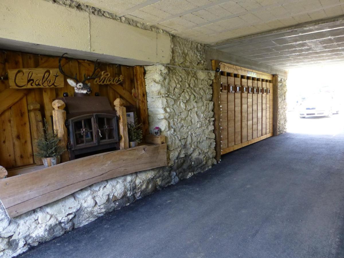 Chalet Lucie Le Cheval Noir วาลมอแรล ภายนอก รูปภาพ