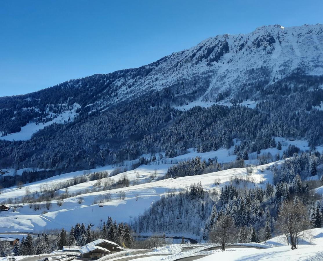 Chalet Lucie Le Cheval Noir วาลมอแรล ภายนอก รูปภาพ